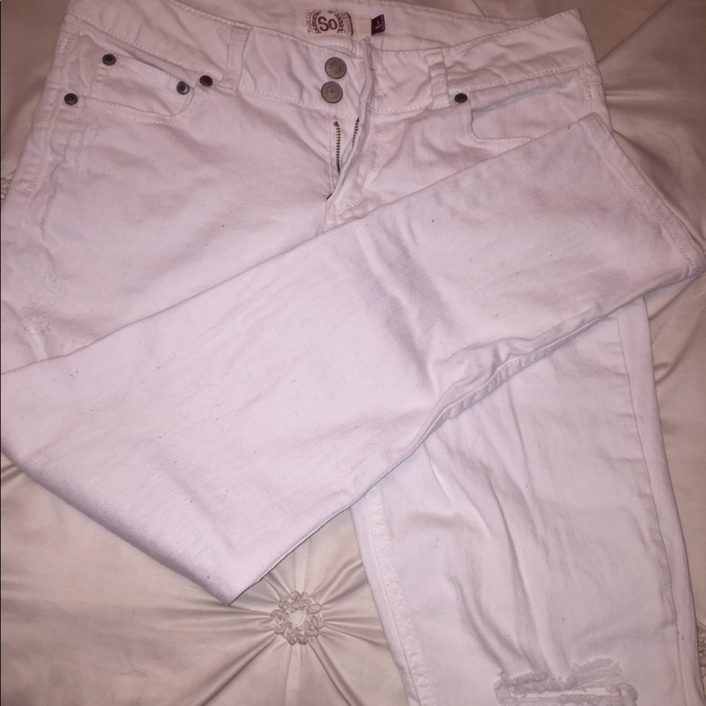 White Skinny Jeans